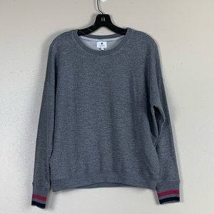 SUNDRY Red & Navy Stripe Lounge Set in Grey, BNWT